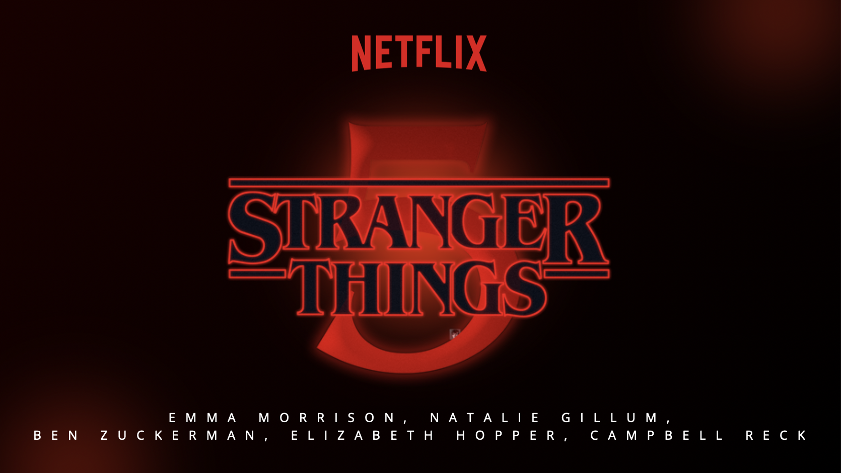 Stranger Things Presentation Preview